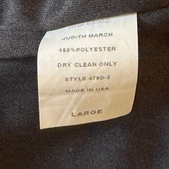 Judith Marsh Size Large Red & Black Crocheted Lace Bell Sleeve Dress - Picture 6 of 6